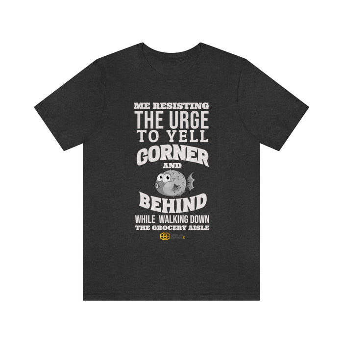 Corner and Behind - short sleeve unisex t-shirt