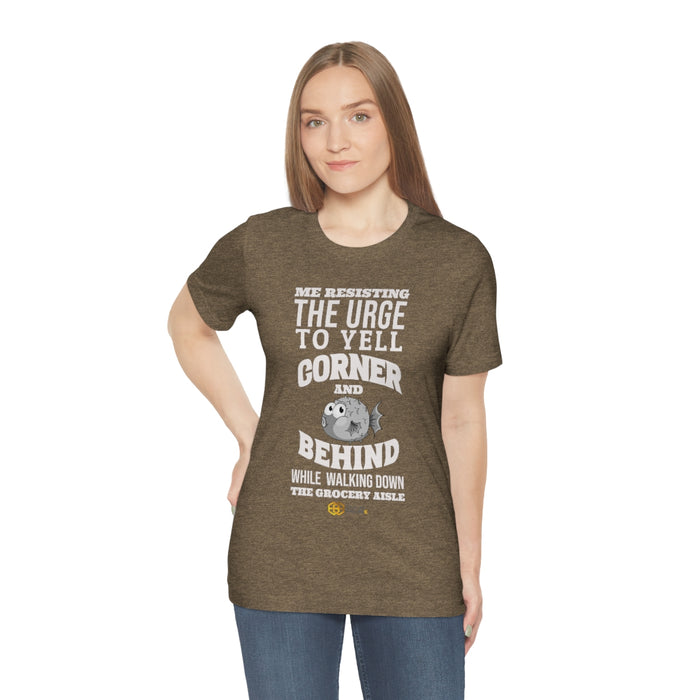 Corner and Behind - short sleeve unisex t-shirt