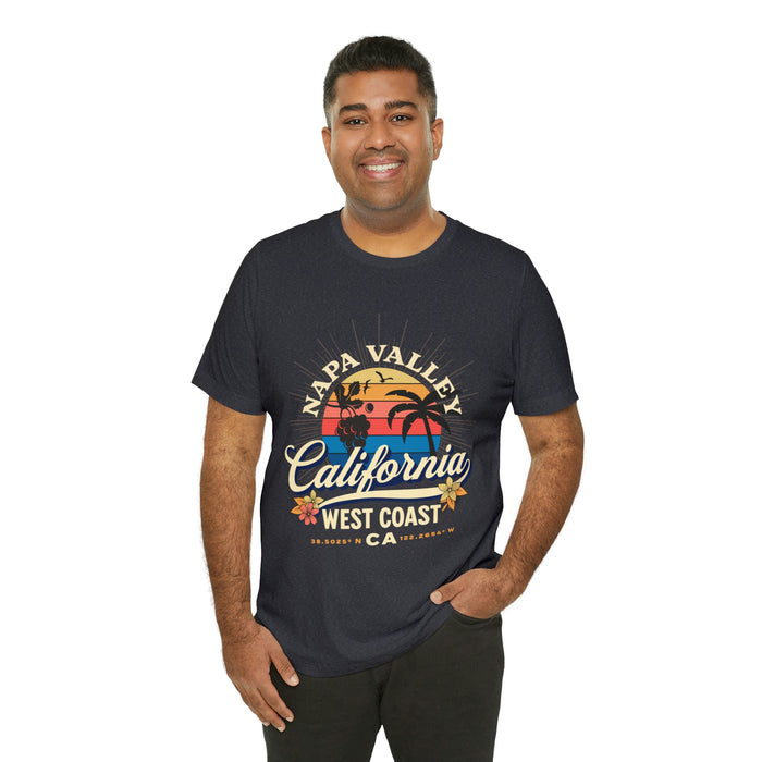 Unisex Jersey Short Sleeve Tee - NAPA Valley