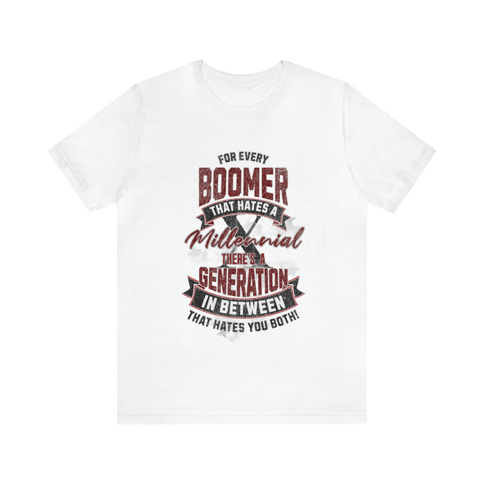 Unisex Jersey Short Sleeve Tee - Boomer