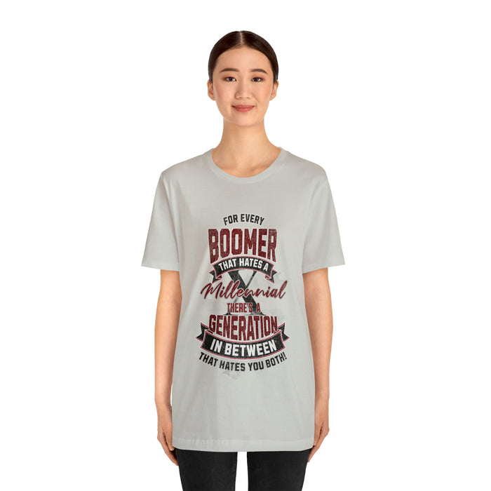 Unisex Jersey Short Sleeve Tee - Boomer