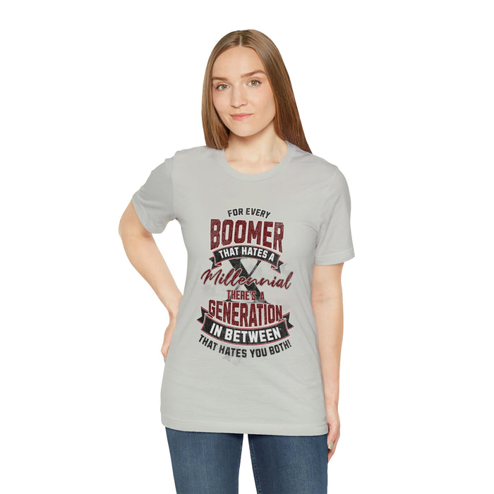 Unisex Jersey Short Sleeve Tee - Boomer