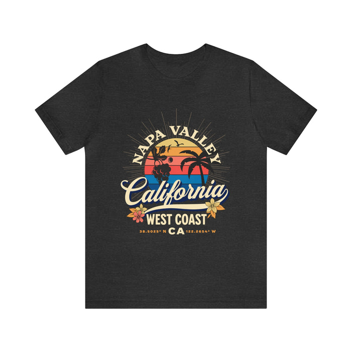 Unisex Jersey Short Sleeve Tee - NAPA Valley