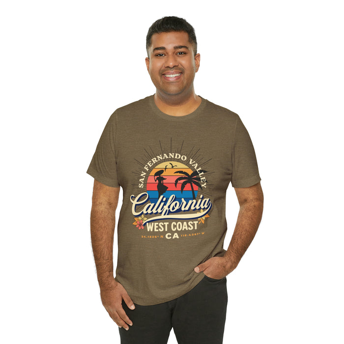 Unisex Jersey Short Sleeve Tee - San Fernando Valley