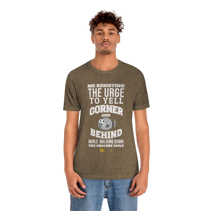 Corner and Behind - short sleeve unisex t-shirt