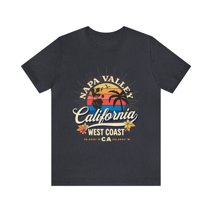 Unisex Jersey Short Sleeve Tee - NAPA Valley