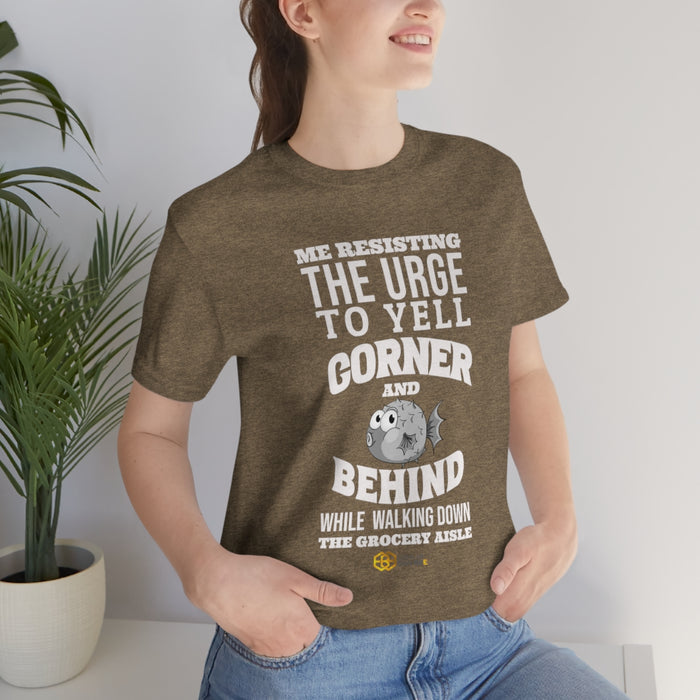 Corner and Behind - short sleeve unisex t-shirt