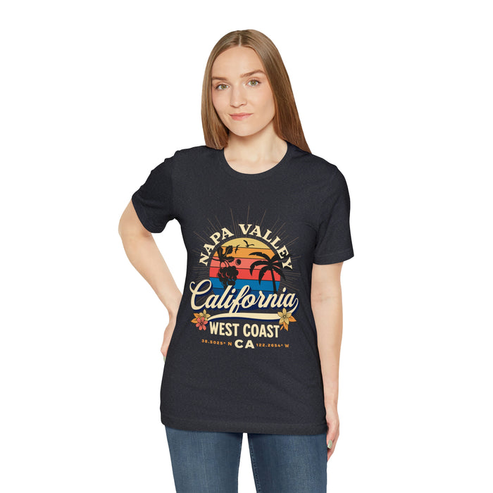 Unisex Jersey Short Sleeve Tee - NAPA Valley