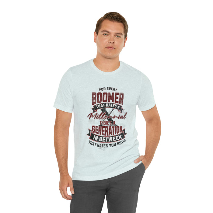 Unisex Jersey Short Sleeve Tee - Boomer