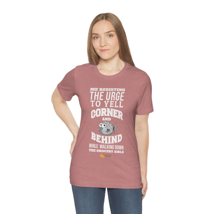 Corner and Behind - short sleeve unisex t-shirt