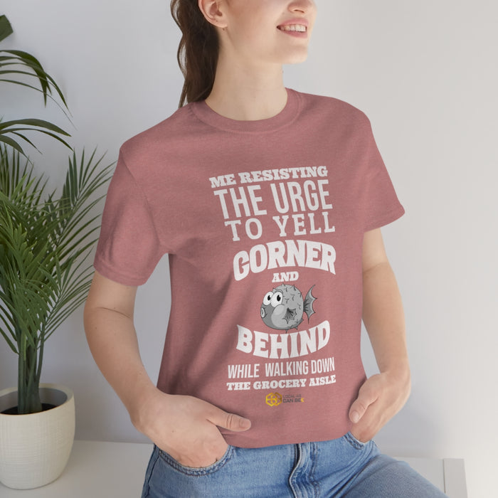 Corner and Behind - short sleeve unisex t-shirt