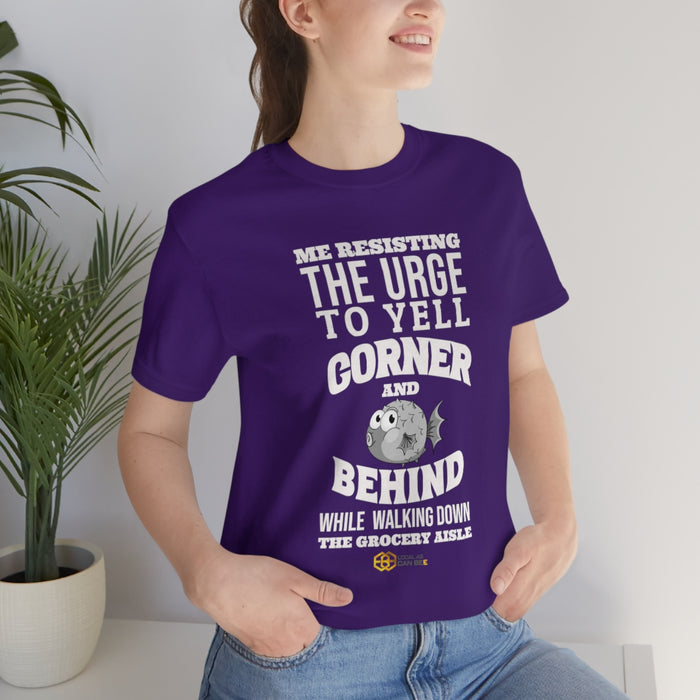 Corner and Behind - short sleeve unisex t-shirt