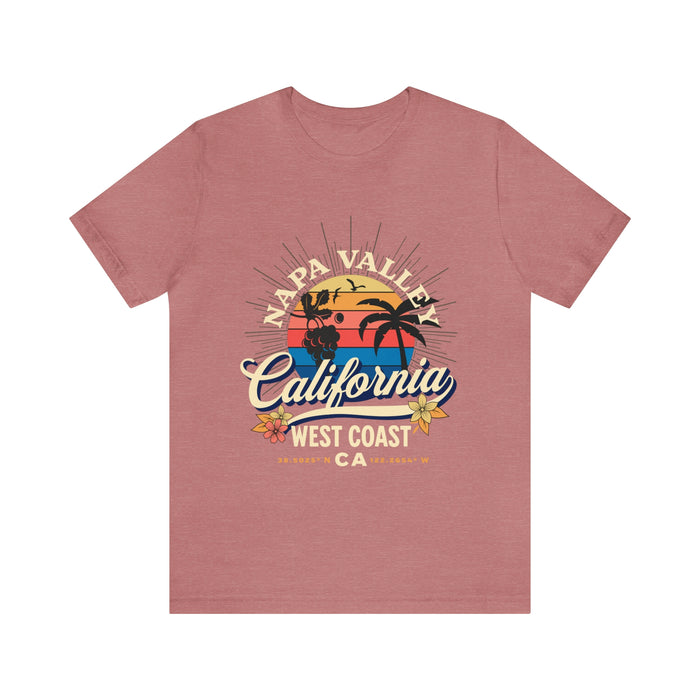 Unisex Jersey Short Sleeve Tee - NAPA Valley