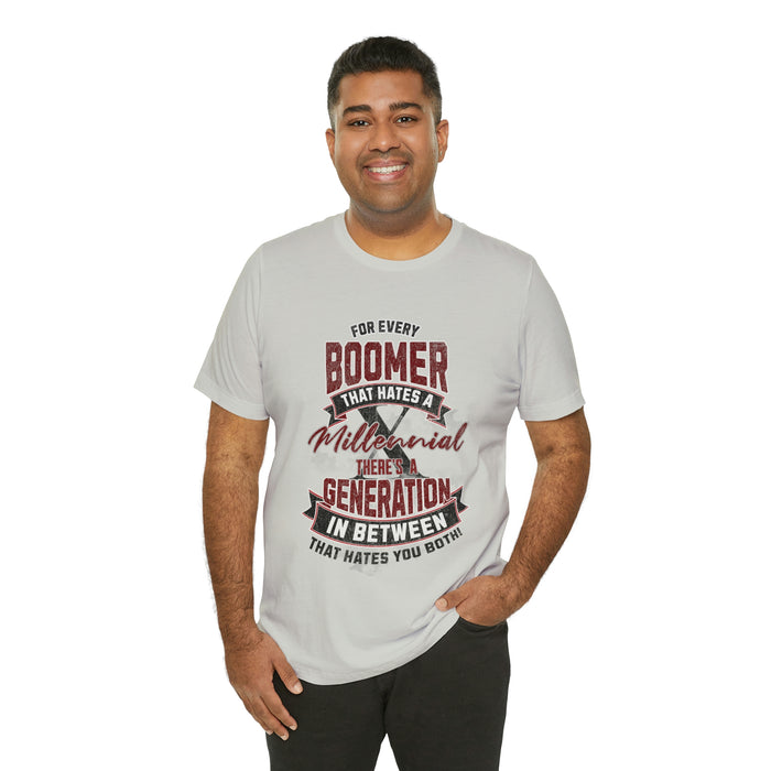 Unisex Jersey Short Sleeve Tee - Boomer