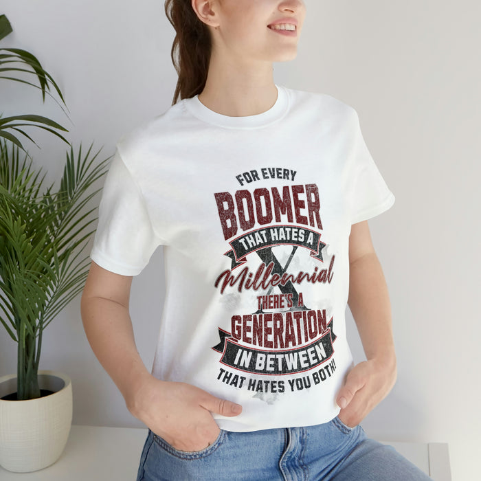 Unisex Jersey Short Sleeve Tee - Boomer