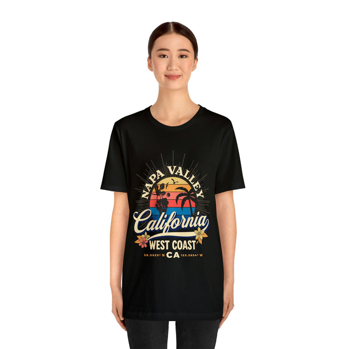 Unisex Jersey Short Sleeve Tee - NAPA Valley