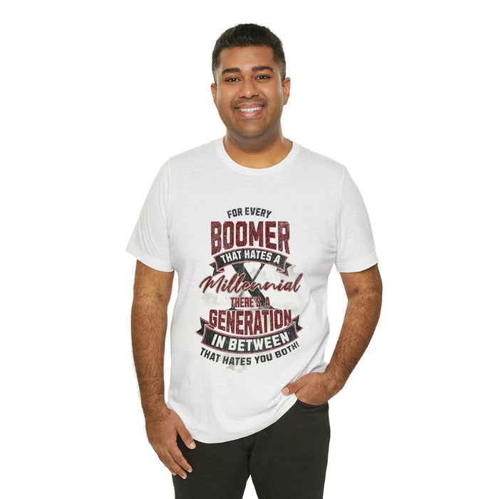 Unisex Jersey Short Sleeve Tee - Boomer