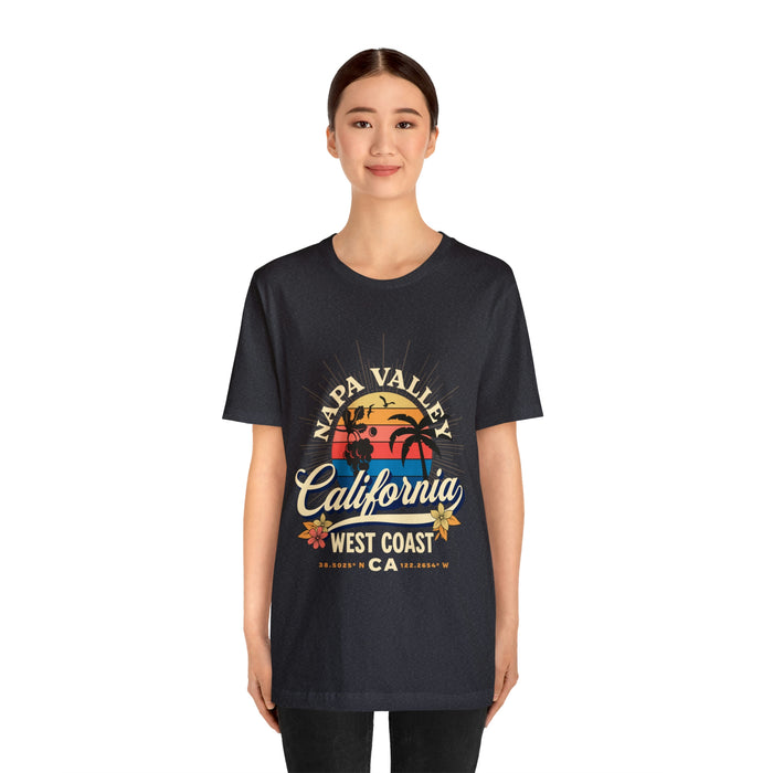 Unisex Jersey Short Sleeve Tee - NAPA Valley