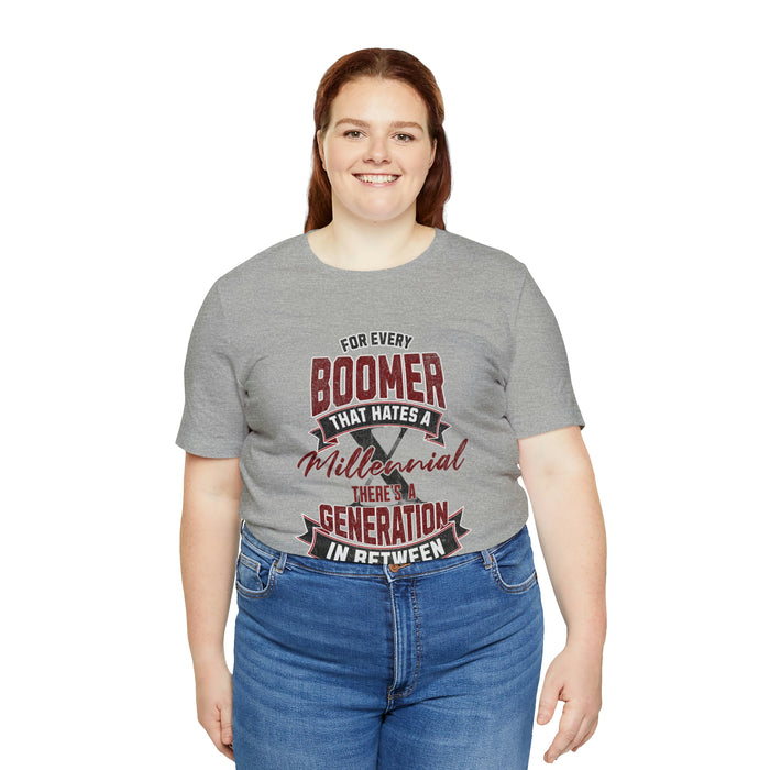 Unisex Jersey Short Sleeve Tee - Boomer