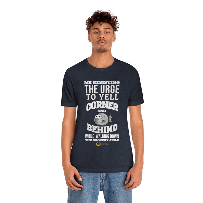 Corner and Behind - short sleeve unisex t-shirt