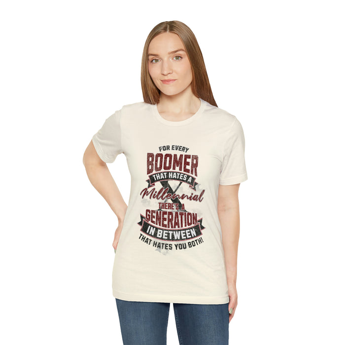 Unisex Jersey Short Sleeve Tee - Boomer