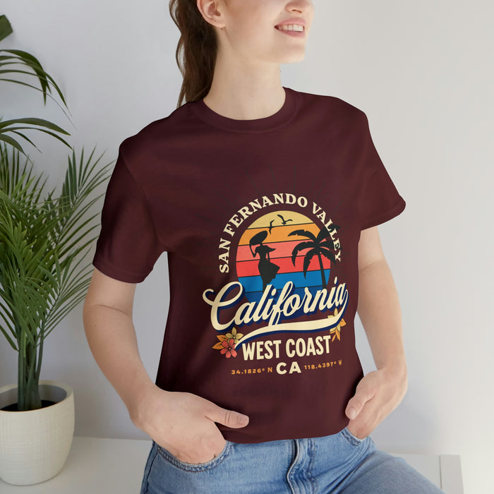 Unisex Jersey Short Sleeve Tee - San Fernando Valley