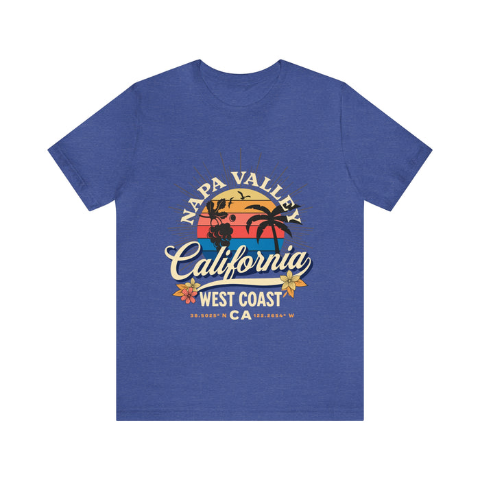 Unisex Jersey Short Sleeve Tee - NAPA Valley