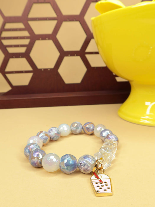 Periwinkle Boba Boho Vibe Bracelet | CPNS Boutique