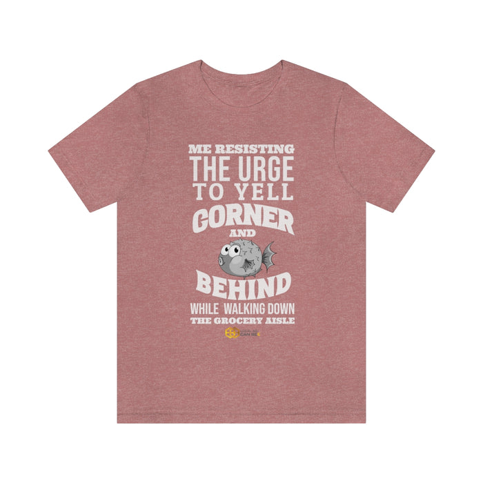 Corner and Behind - short sleeve unisex t-shirt