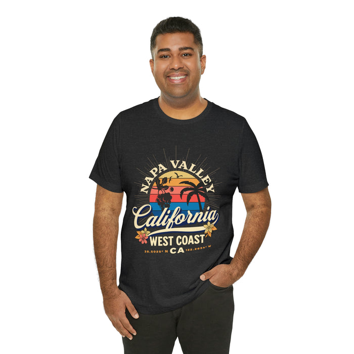 Unisex Jersey Short Sleeve Tee - NAPA Valley