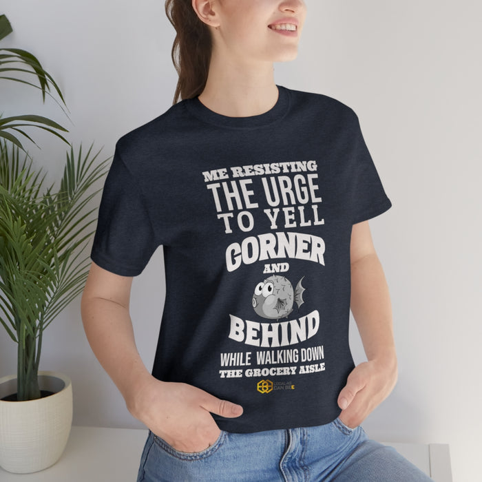 Corner and Behind - short sleeve unisex t-shirt