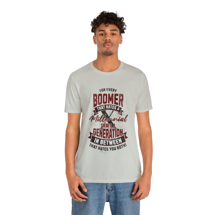 Unisex Jersey Short Sleeve Tee - Boomer