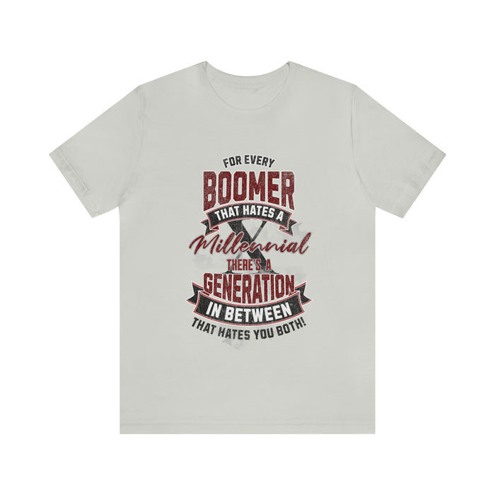 Unisex Jersey Short Sleeve Tee - Boomer