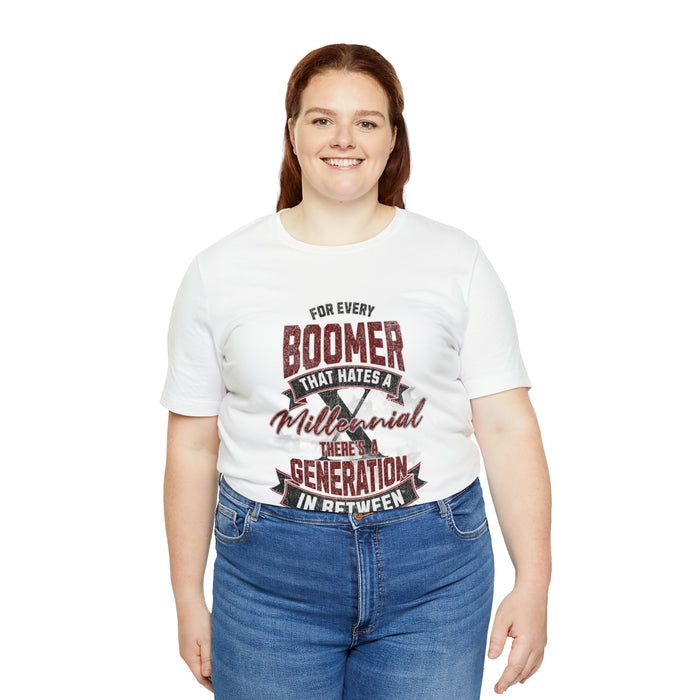 Unisex Jersey Short Sleeve Tee - Boomer