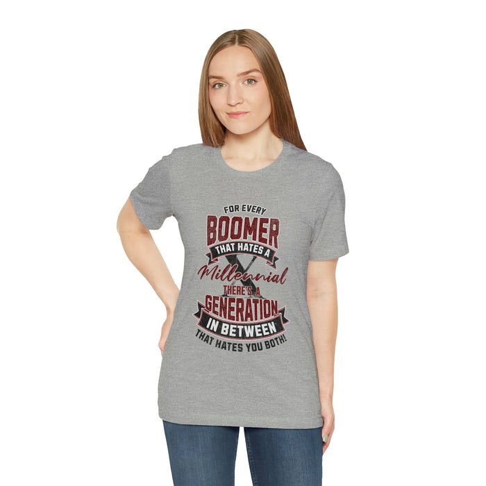 Unisex Jersey Short Sleeve Tee - Boomer