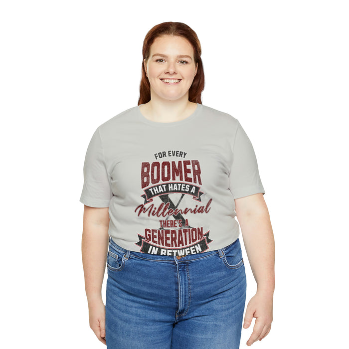 Unisex Jersey Short Sleeve Tee - Boomer