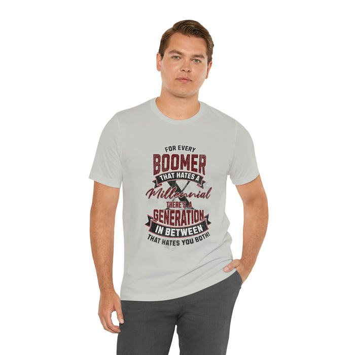 Unisex Jersey Short Sleeve Tee - Boomer