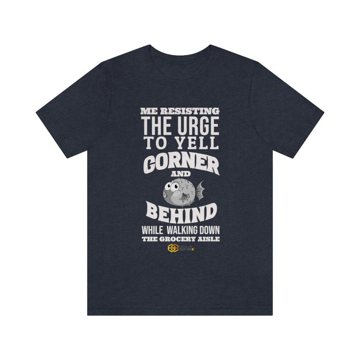 Corner and Behind - short sleeve unisex t-shirt