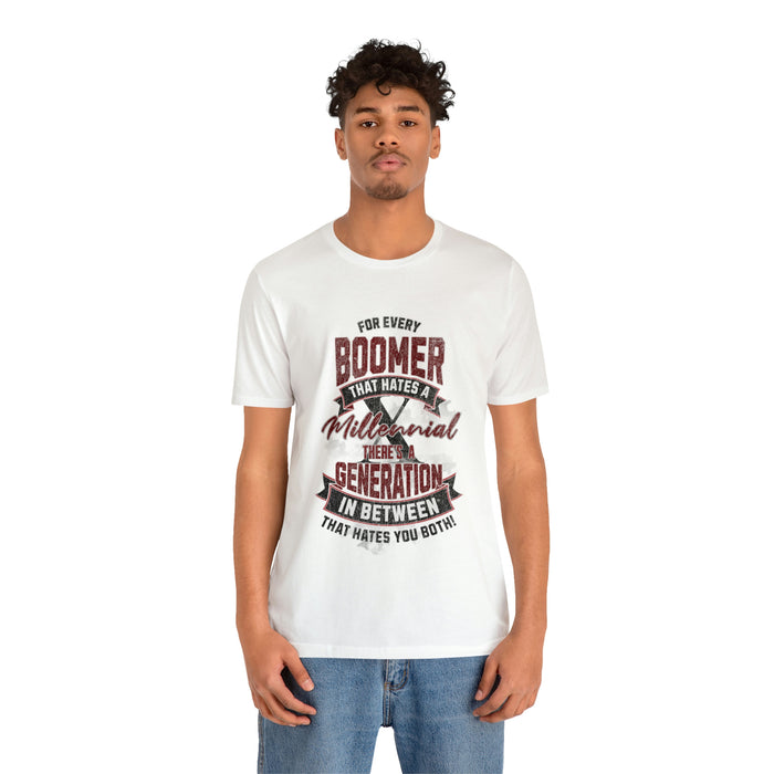 Unisex Jersey Short Sleeve Tee - Boomer