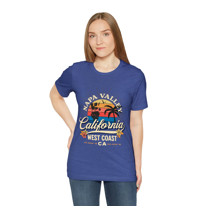 Unisex Jersey Short Sleeve Tee - NAPA Valley