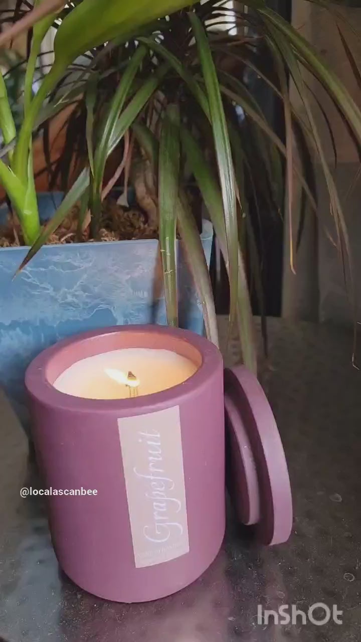 Indus Gardens Scented Candle | Carmen H Designs