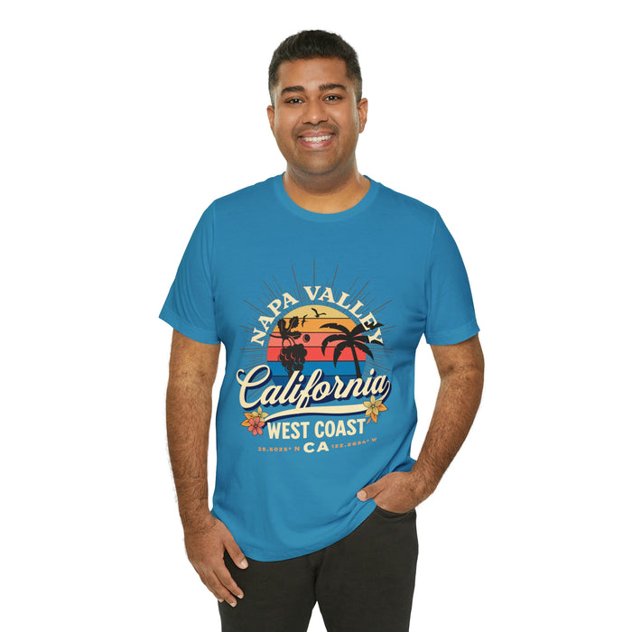 Unisex Jersey Short Sleeve Tee - NAPA Valley