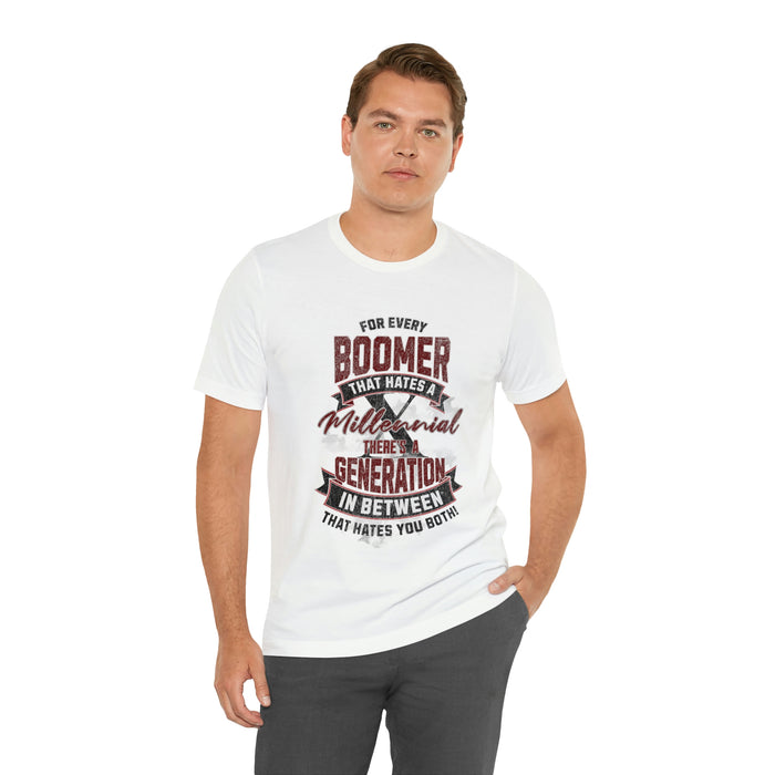 Unisex Jersey Short Sleeve Tee - Boomer