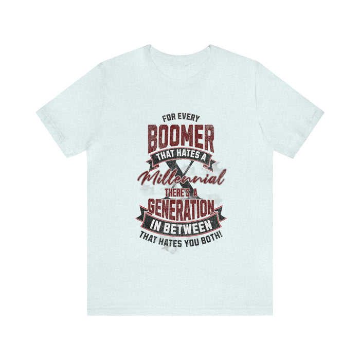 Unisex Jersey Short Sleeve Tee - Boomer