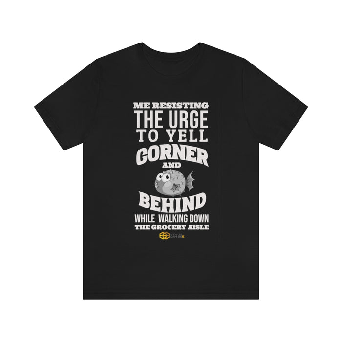 Corner and Behind - short sleeve unisex t-shirt